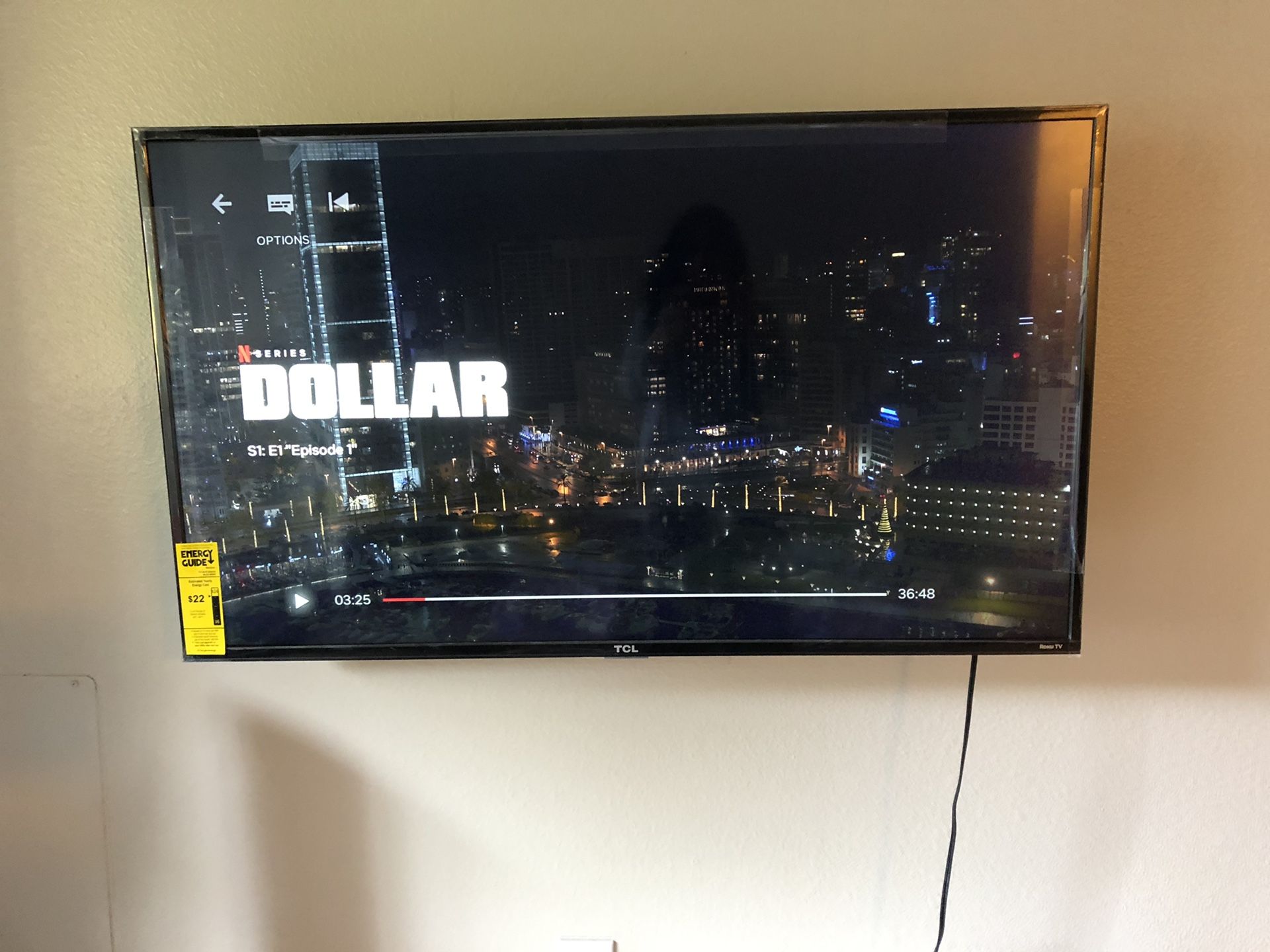 TCL Roku TV 49 inches