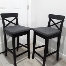 2 Ikea Stools 24 Inches Height Seat 