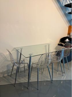 Nice glass table cheap