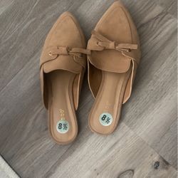 Bamboo Womens Slide On Shoe Size 8.5