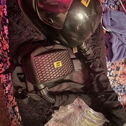 esab welding helmet with oxygen