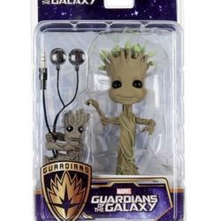 NECA Limited Edition Guardians of the Galaxy Baby Dancing Groot Gift Set New EE
