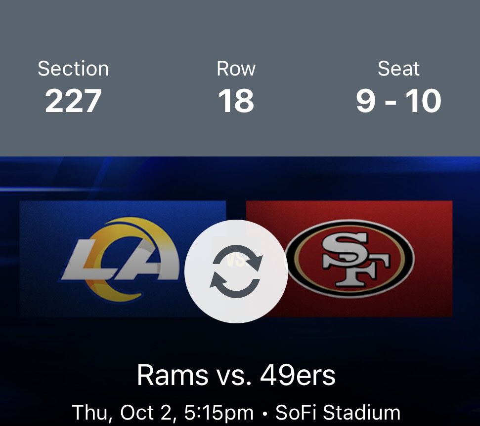 Rams Vs 49ers