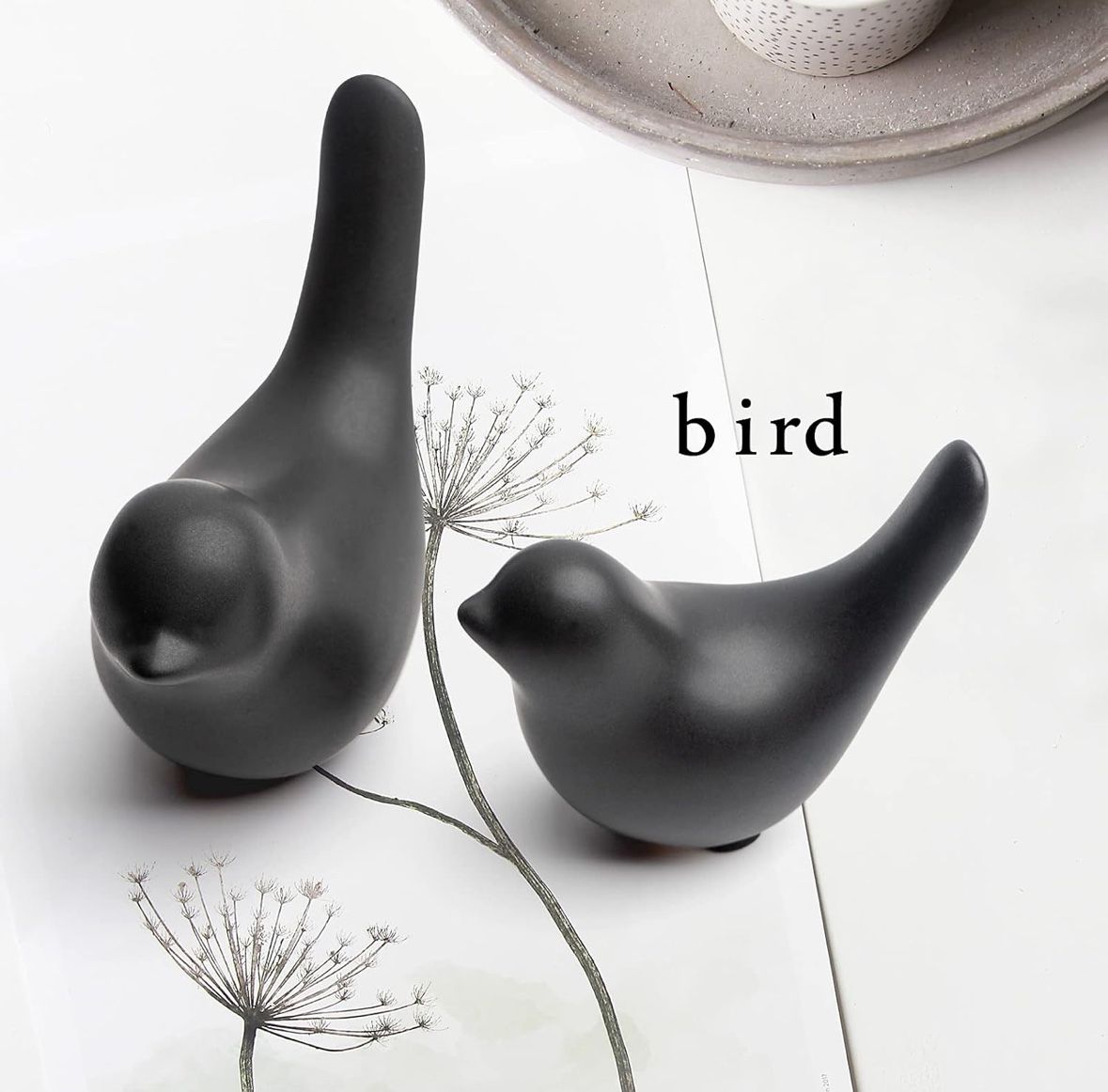 Notakia Small Birds Statues Home Decor