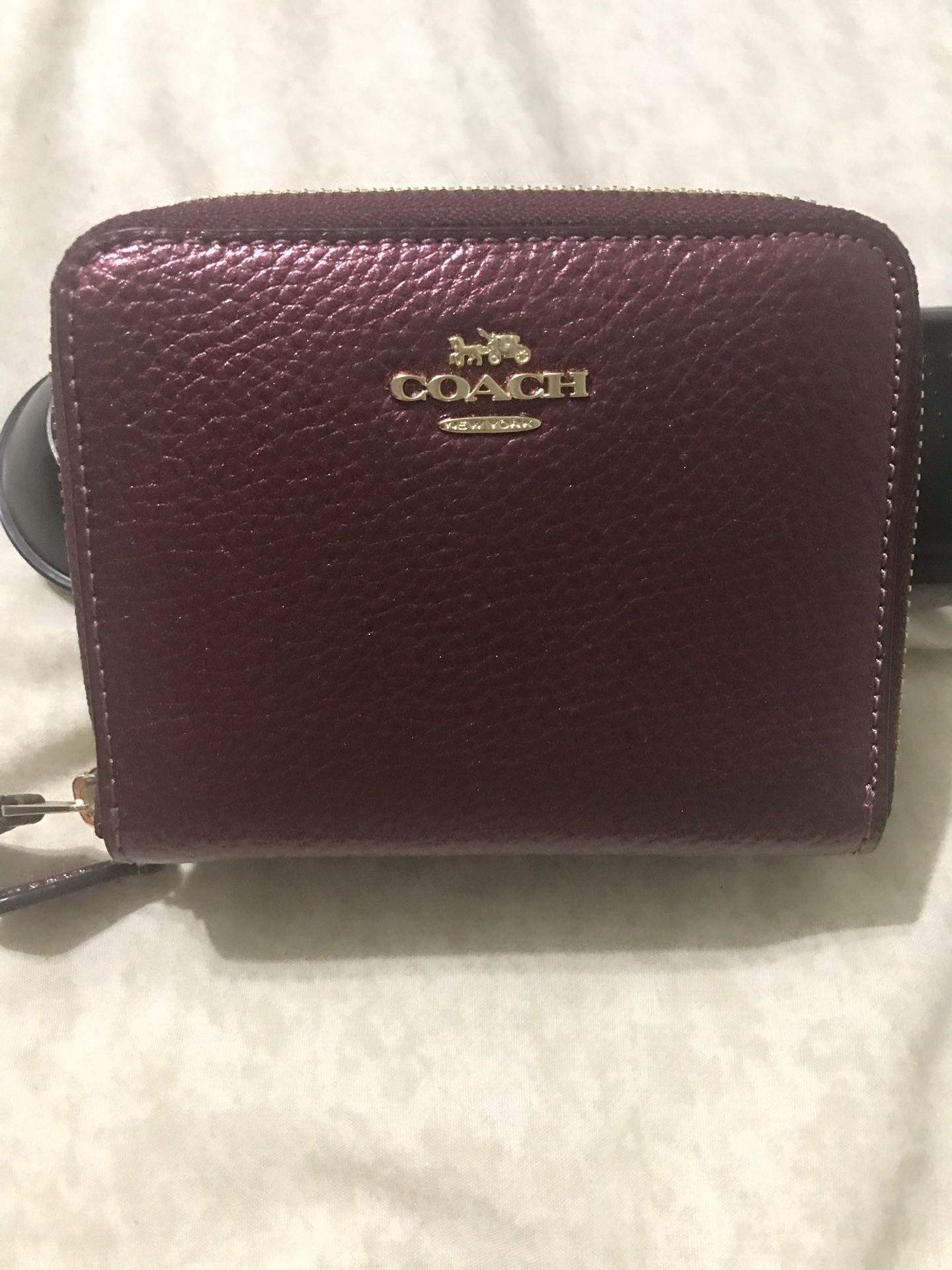 Authentic coach wallet