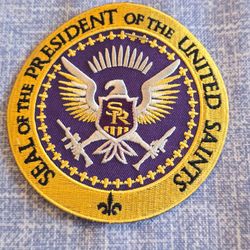Saints Row Presidential Seal Embroidered Patch
