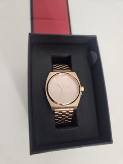 Nixon All Rose Gold Time Teller