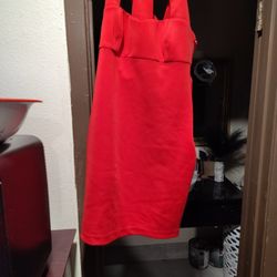 Red Boston Proper Dress Size 6