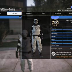 Gta 5 modded Account Xbox1 and Ps4
