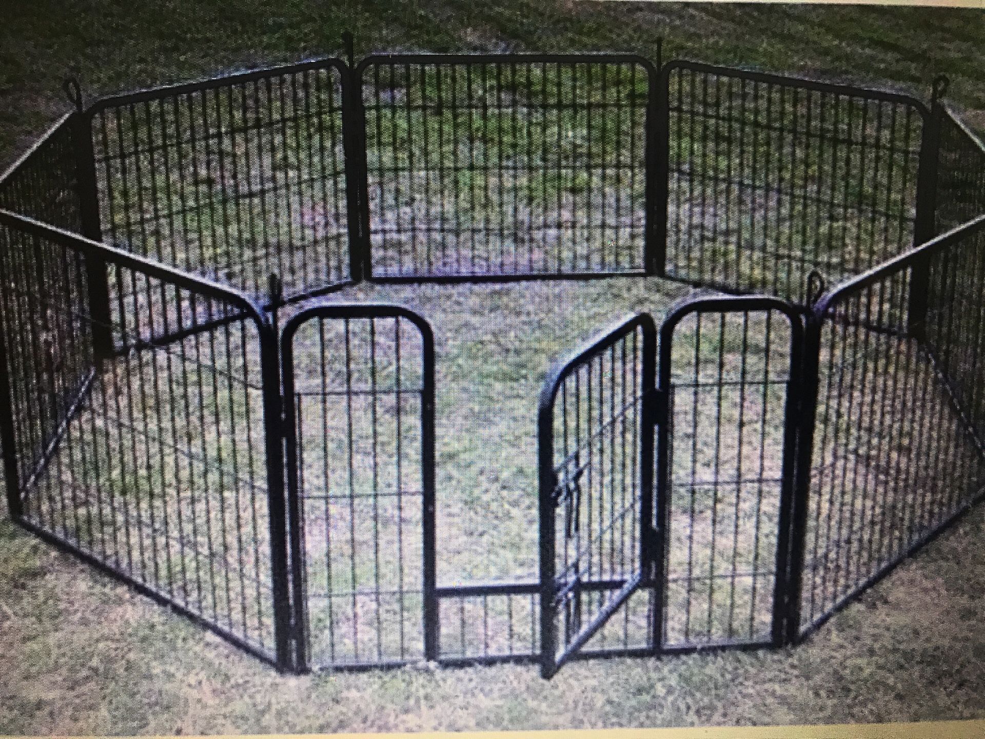 New! Dog fence and gate heavy duty and portable $55-$105