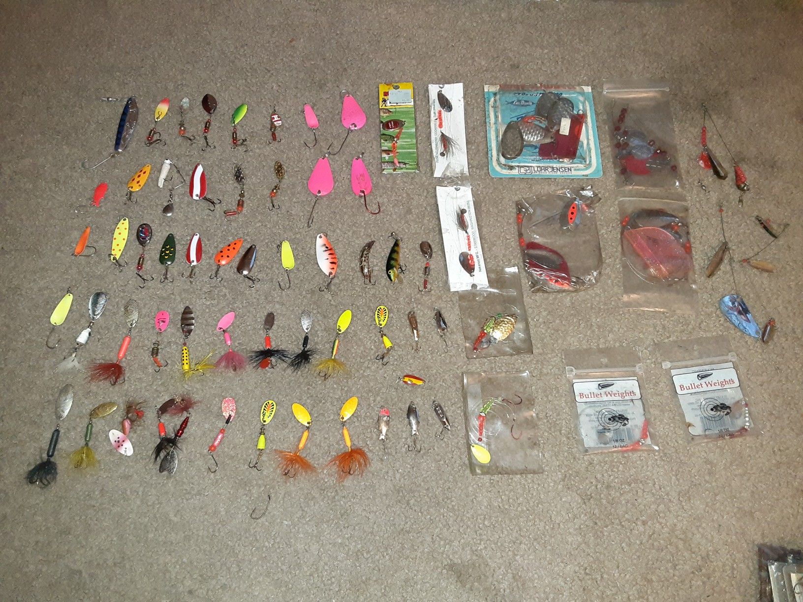 (See all pics) Fishing Tackle. Variety of lake and river supplies and tackle.