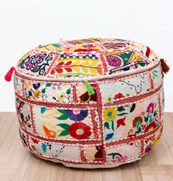 Mesita Lateral Amarilla y pedestal Boho