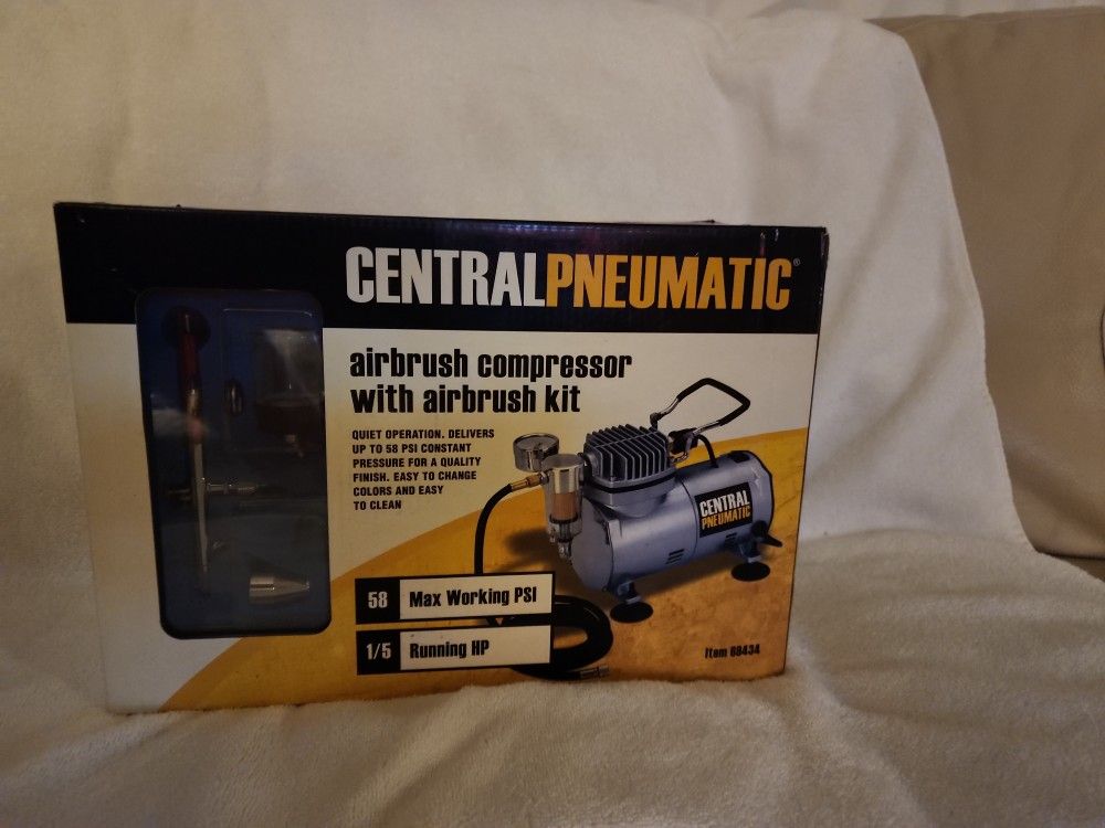 Airbrush W/ Compressor W/ Airbrush Kit
