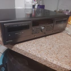 JVC Double Cassette Deck Receiver 
