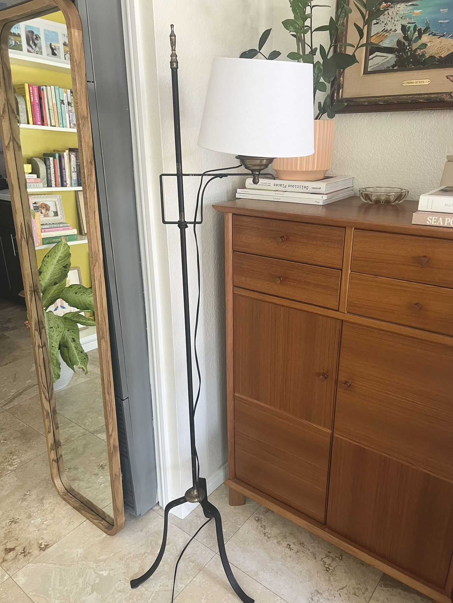 Vintage Reading Floor Lamp