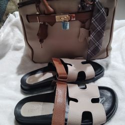 Sandals With Bag