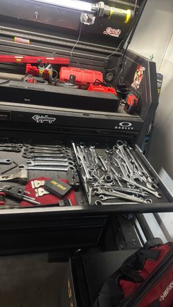 Husky Large Black Tool Chest Cabinet