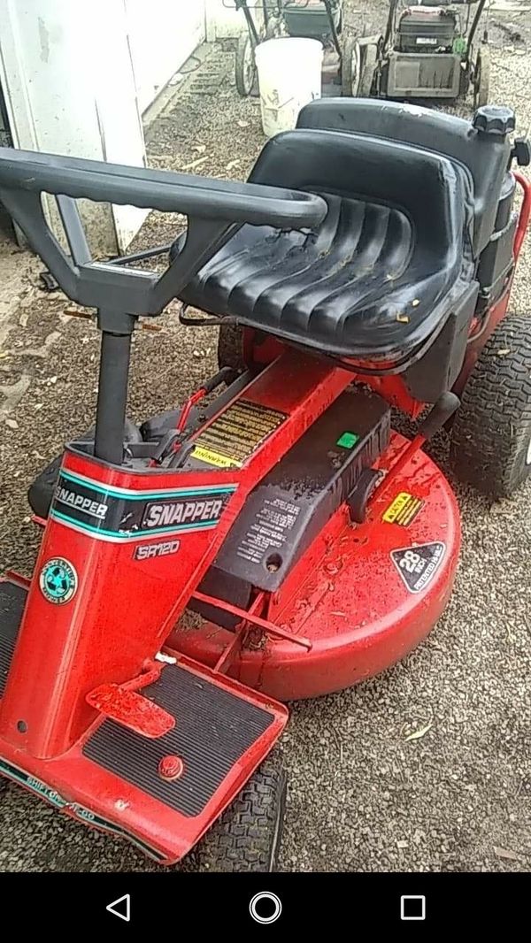 Snapper sr120 w/tilt trailer for Sale in Canton, OH OfferUp