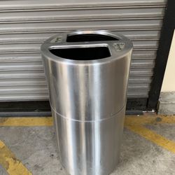Stainless Steel Trash Cans And Recycle 