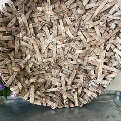 Bark tray or wall hanging