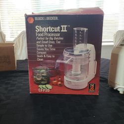 Black And Decker Food Processor