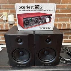M-Audio BX5 D2 Studio Monitor Speakers