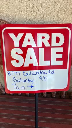 Garage Sale