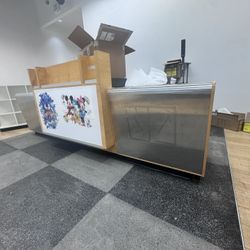 Store Closing Cash Counter  File Cabinet