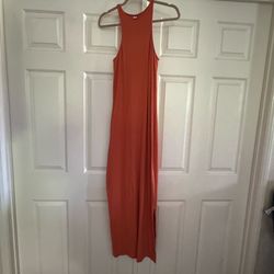 Orange Summer Dress-Old Navy