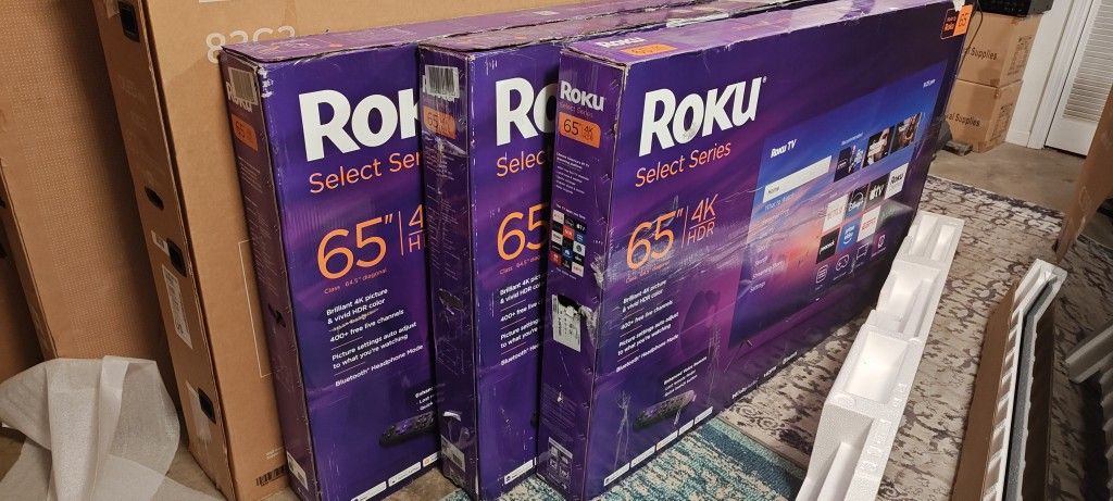 TV ROKU 65" SELECT SERIES SMART 4K HDR