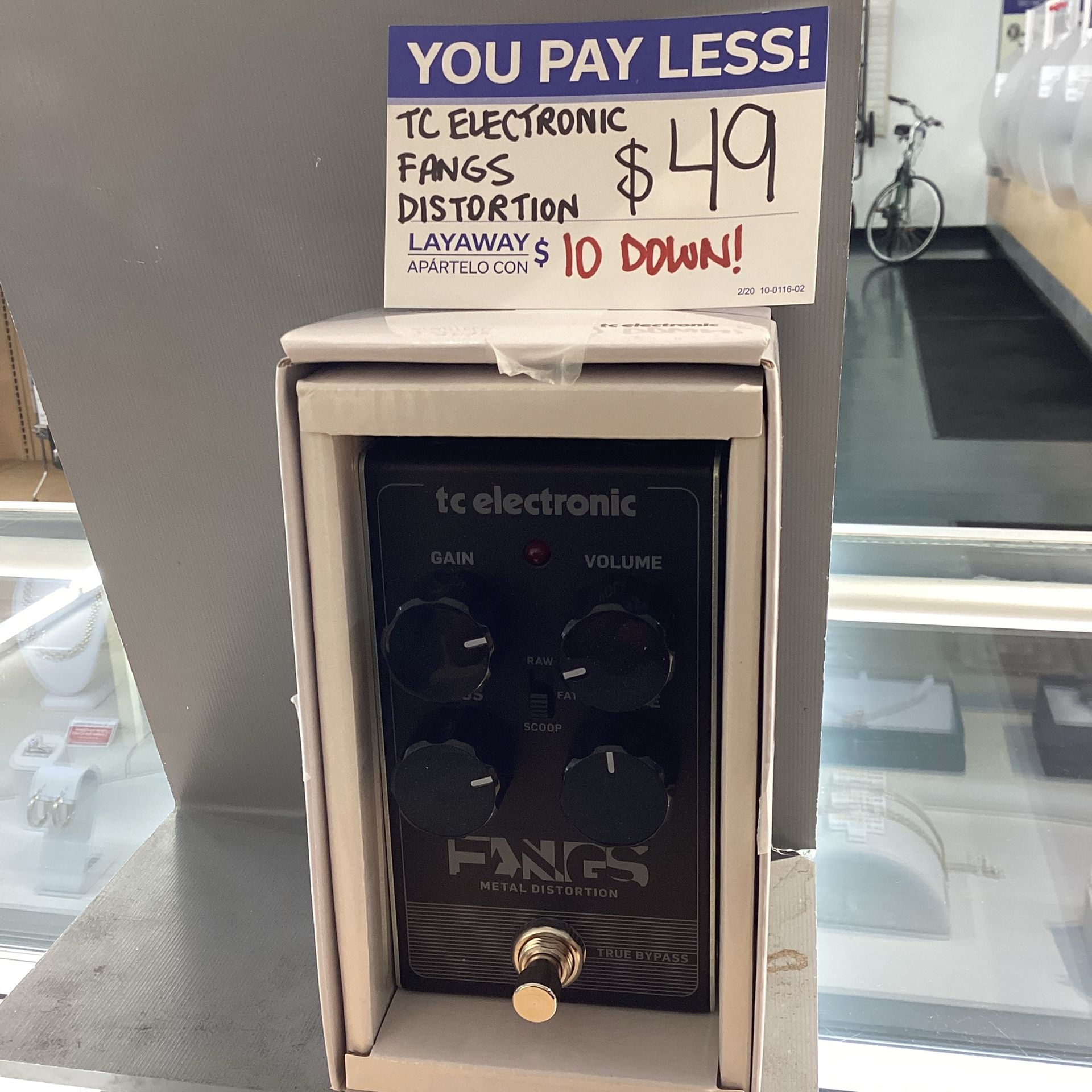 TC Electronic Fangs Distortion
