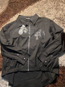 Chrome heart jacket light sz medium