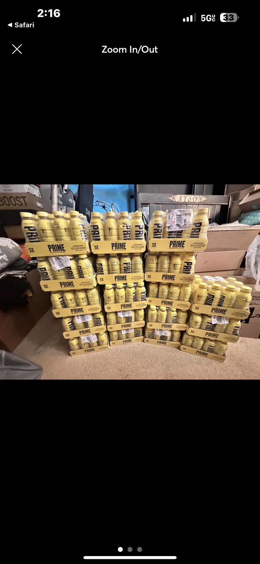 Prime Hydration Lemonade Exclusive (Unreleased)