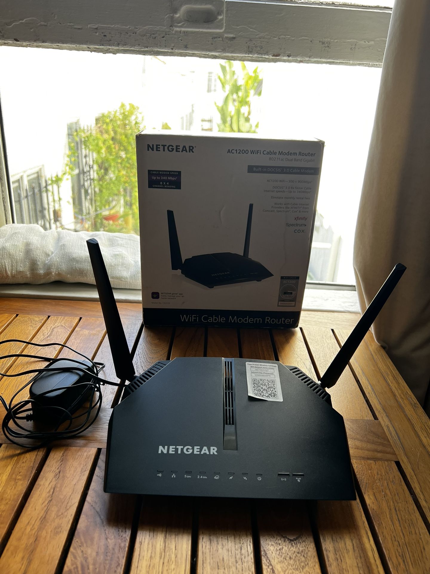 netgear ac1200 wifi cable modem router