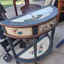 Painted Console Table
