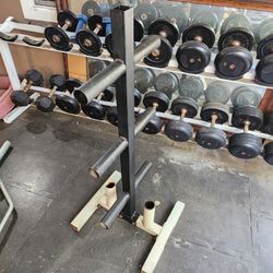 Olympic Weight Tree  , Olympic Bar Holder For Home Gym. 