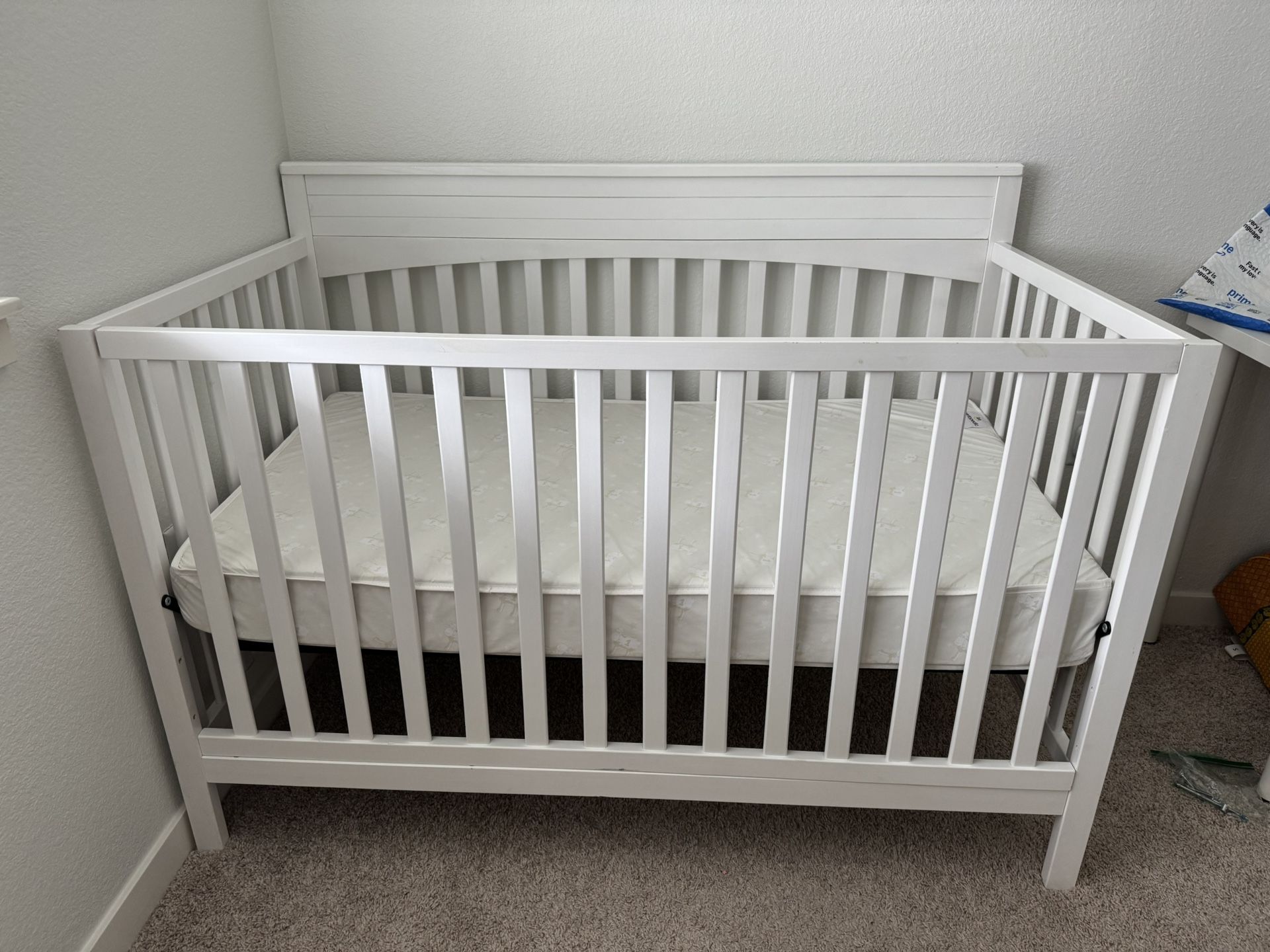 Baby Crib With Mattress