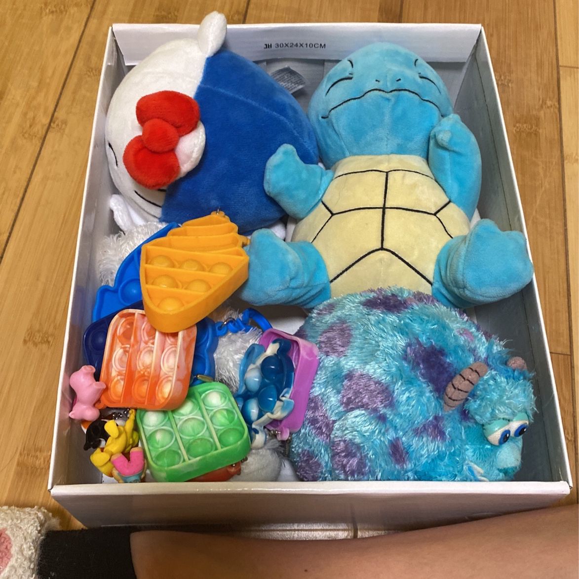 Selling A Box Full Of Toys 