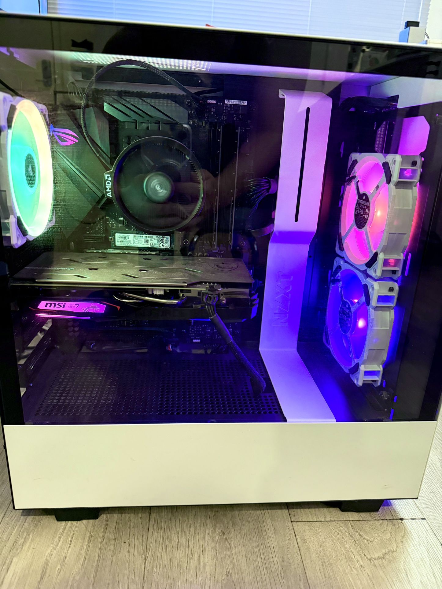 gaming pc ryzen 2200g gtx 1660ti 16gb 256gb ssd