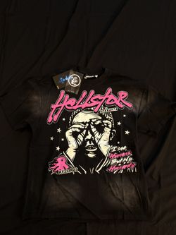 Hellstar T-Shirt Pink/Black Medium Brand New