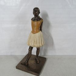 Edgar Degas "Little Dancer" Ballerina Veronese Design Statue 16" Tall
