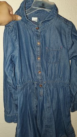 Girl's Carter's Denim dress size 7