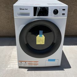 Magic Chef: 23.4 in. 2.7 cu. ft. White All in One Ventless and Washer Dryer Combo 