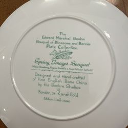 Edward Marshall Bohem Plates