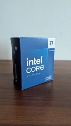 Brand New Intel Core i7-14700K Processor - Factory Sealed Retail Box
