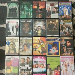 20 BRAND NEW DVD’s