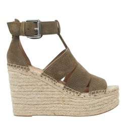 Marc Fisher Adore Shoes Womens Espadrille Wedges Perforated Sandals Size 9M