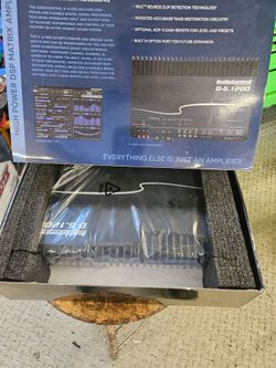 Audio control D-6.1200 amp