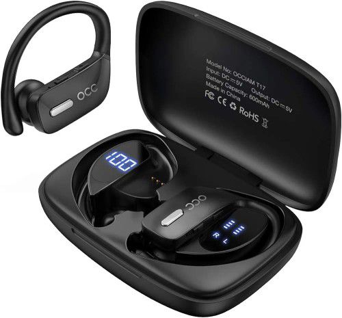 occiam Wireless Earbuds Bluetooth Headphones 48H Play Back Earphones in Ear...