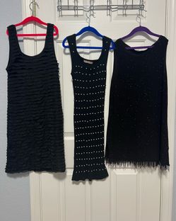 Black Short Sleeve Cocktail Dresses $25 each